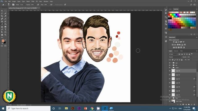 How To Make Cartoon In Photoshop