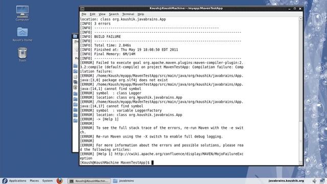 Maven Tutorial 04 - Adding a Dependency смотреть онлайн