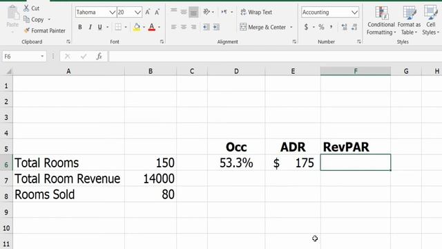 How do you go about Hotel Occupancy %, ADR and RevPAR Excel Calculation смотреть онлайн