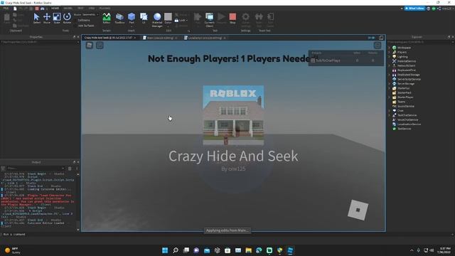 How to Make an Advanced Hide and Seek Game Part 2 (Roblox Studio Tutorial) смотреть онлайн