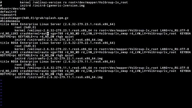 Настройка разрешения в grub смотреть онлайн