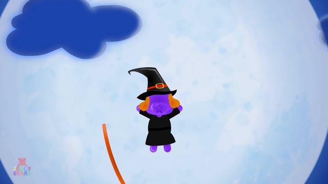 Five Wicked Witches Spooky Nursery Rhymes For Toddlers By Jelly Bears