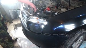 Как снять передний бампер. Renault Duster (Рено Дастер).