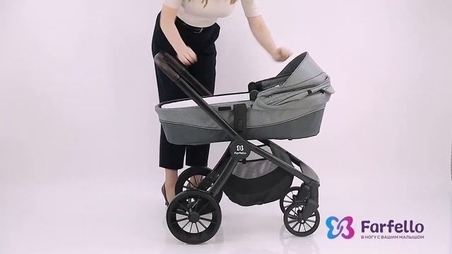 Модульная коляска Baby Shell 2в1 смотреть онлайн