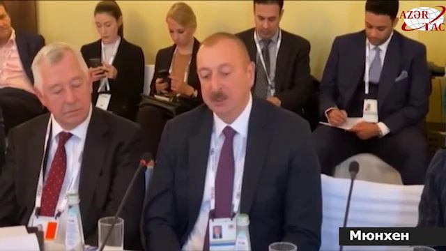 Президент Ильхам Алиев принял участие в круглом столе «Энергетическая безопасность» смотреть онлайн