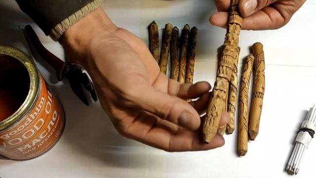 Ручки из веток на сувениры смотреть онлайн