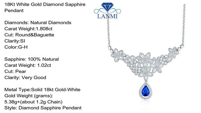 BEST JEWELRY ON ALIEXPRESS || White Gold Blue Sapphire Gemstone || смотреть онлайн