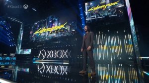 Киану Ривз на презентации Киберпанк 2077 ? Ты потрясающий ? E3 2019 на русском