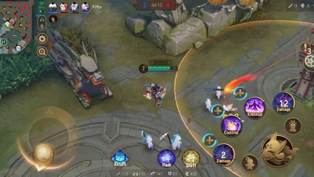 Onmyoji Arena | Tamamo No Mae Mid Lane | Master Rank Gameplay смотреть онлайн