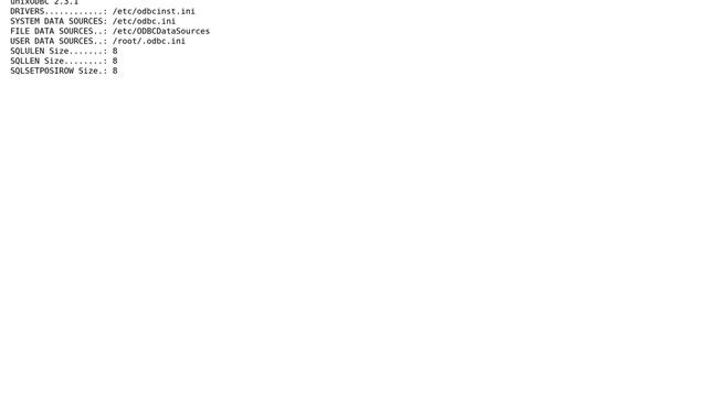ODBC working only with sudo смотреть онлайн
