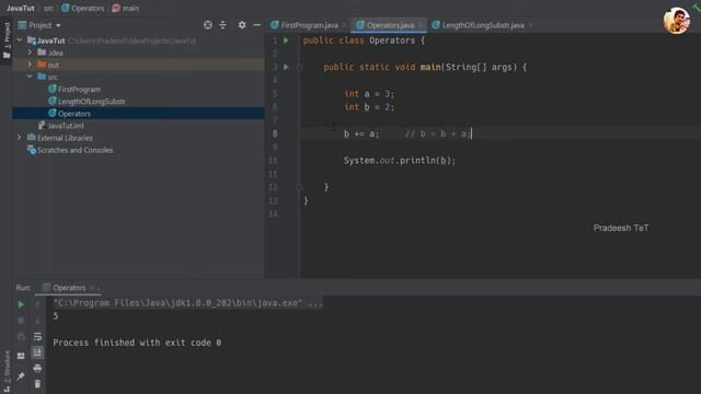 Operators in Java [Tamil] | Arithmetic, Unary, Assignment Operators with code смотреть онлайн