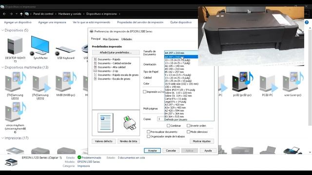 CONVERTIR EPSON L120 A L300 (SOFTWARE) PARA MAS UTILIDADES смотреть онлайн