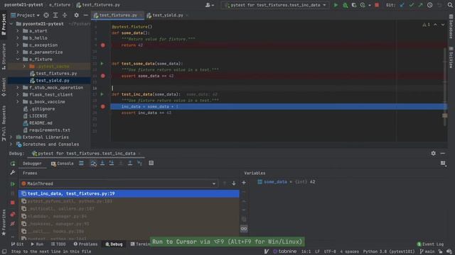 pytest fixture and yield (PyCon TW 2021 Pytest) смотреть онлайн