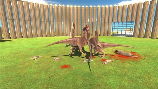 Animal Revolt Battle Simulator Human Vs Dinosaur Pc Video Gameplay #1 смотреть онлайн