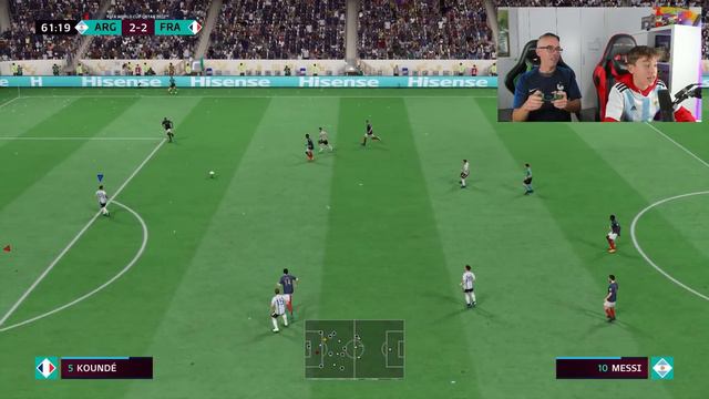 ARGENTINA VS FRANCIA FINAL MUNDIAL QATAR 2022 FIFA 23 смотреть онлайн