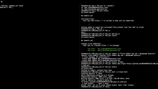 100 Days of Code: Day 1 - BandNameGenerator And GIT Version Control смотреть онлайн