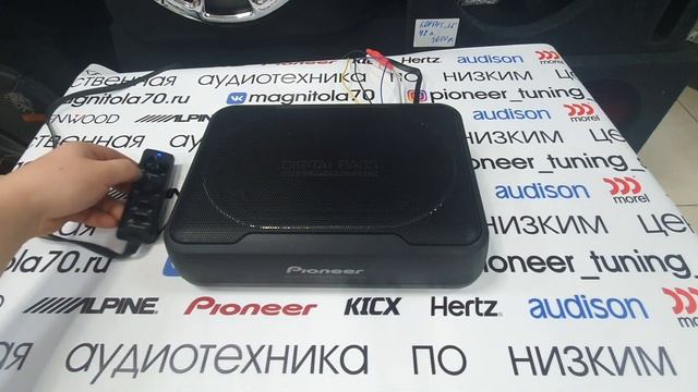обзор на активный сабвуфер под сиденье от компании PIONEER смотреть онлайн