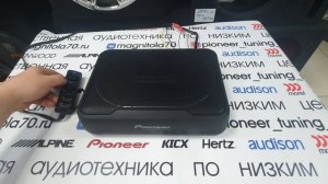 обзор на активный сабвуфер под сиденье от компании PIONEER