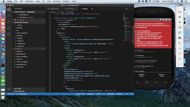 #14 WhatsApp UI Clone In React Native | Part 3 смотреть онлайн
