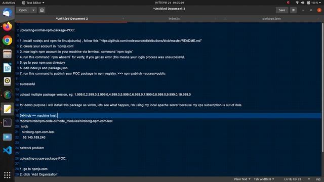 Dependency Confusion: POC upload tutorial for npm & live Attack Demonstration смотреть онлайн