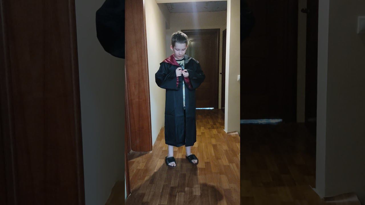 Мантия и волшебная палочка из Гарри Поттера! Распаковка.