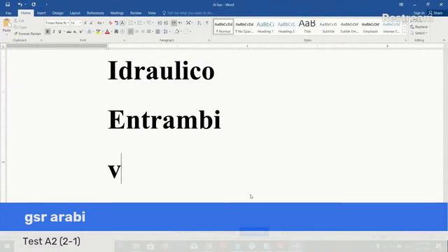 Test A2 (2-1) смотреть онлайн