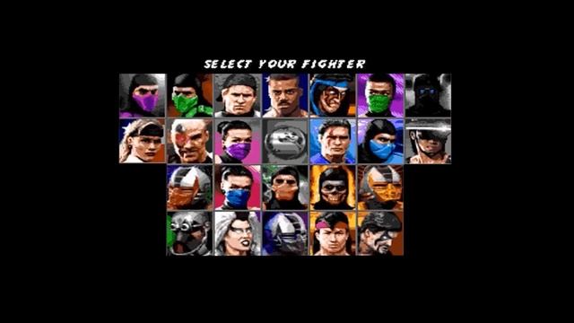 Ultimate Mortal Kombat 3 Walkthrough - Select Your Character смотреть онлайн