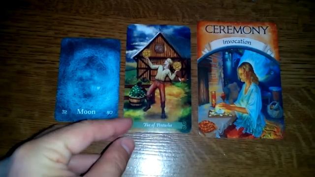 Three Voices Daily Spread (Lenormand, Tarot, Oracle Cards) смотреть онлайн