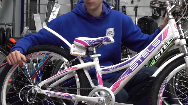 Подростковый велосипед для девочки Stels Navigator 430 V (2017) - обзор смотреть онлайн