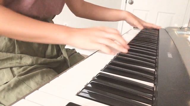 Piano cover - Everglow by: Coldplay смотреть онлайн