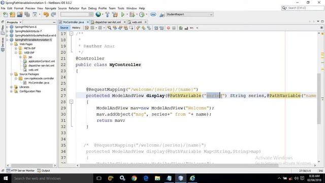 Spring Web MVC || @PathVariable Annotation || Part-6 смотреть онлайн