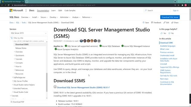Microsoft® SQL Server® 2017 Express Installation смотреть онлайн