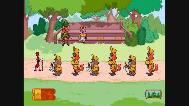 Reader Rabbit: Preschool Gameplay - Part Seven - Pattern Parade (Ticket 2) смотреть онлайн
