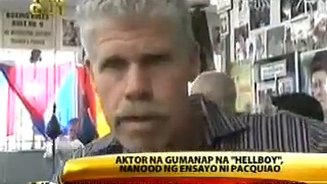 Van Damme, Ron Pearlman Fans of Manny Pacquiao смотреть онлайн