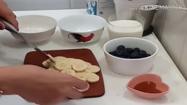 Blueberry Apple Banana Smoothie / Fat Burning Smoothie For Weight Loss