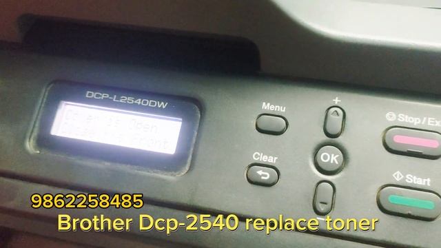How to Replace Toner in Brother Dcp-2540DW Printer || Brother 2540 Printer Reset Kasari Garne || смотреть онлайн