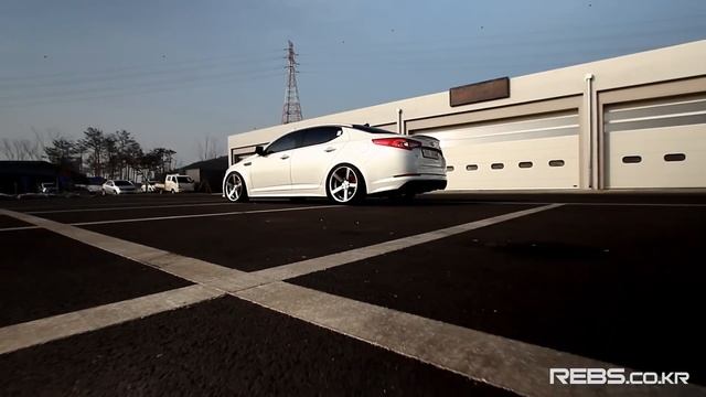 KIA Optima K5 GDI Turbo on REBS RS Evo 19 Rims смотреть онлайн