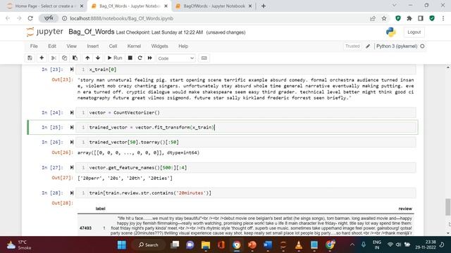 NLP | Bag of Words Modelling in NLP with Python - V | Naive Bayes model on Bag of Words | #9 смотреть онлайн