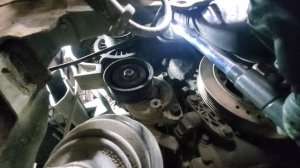 Ford Escape 2.3l belt idler pulley replacement