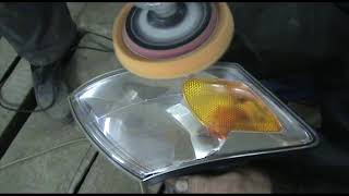 Полировка, восстановления блеска матовых, царапаных стёкол фар и поворотников. смотреть онлайн