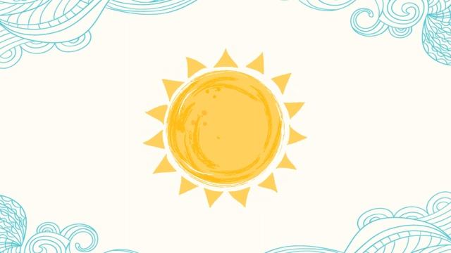 Summer Sun - GIF Like Summer Animation