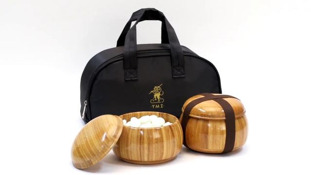 Yunzi Double Convex Go Game Stones and Bamboo Bowls Set - 9.2mm (Size 33) смотреть онлайн