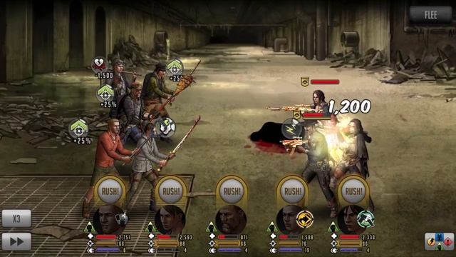 Onslaught my attack team - The Walking Dead: Road To Survival TWD смотреть онлайн