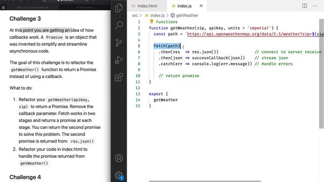 03 weather api solution challenge 3 смотреть онлайн