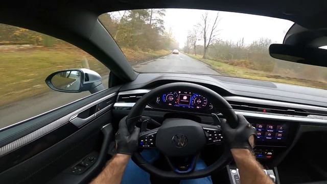 2021 Volkswagen Arteon R Shooting Brake | POV Test Drive