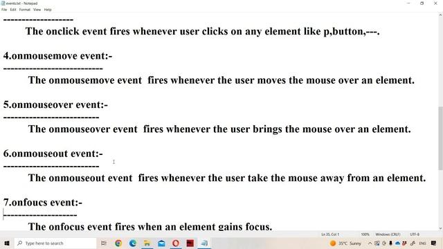 Events in JavaScript || JavaScript Tutorial for Beginners смотреть онлайн