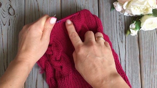 ВЯЖЕМ ОСЕННИЙ КОМПЛЕКТ: ЧАСТЬ 1 ШАПОЧКА С КОСАМИ! KNITTEDHAT