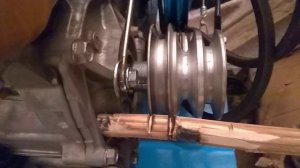 доработка шкива мотоблока МБ2