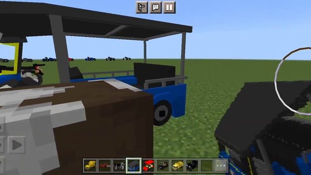мод на машины на Minecraft на телефон смотреть онлайн