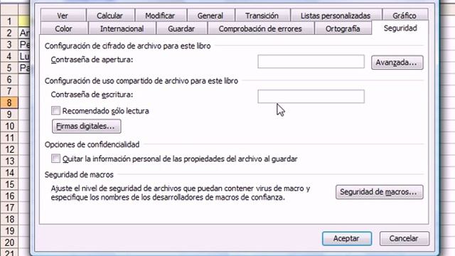 Excel 2003 Protección: proteger libro смотреть онлайн